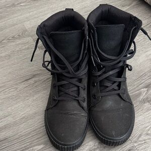 Timberland Black Lace Up Boots